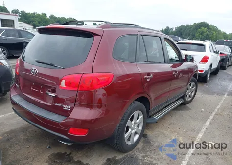 2007 Hyundai Santa Fe Limited/Se z USA, uszkodzony, nr VIN 5NMSH13E87H123411